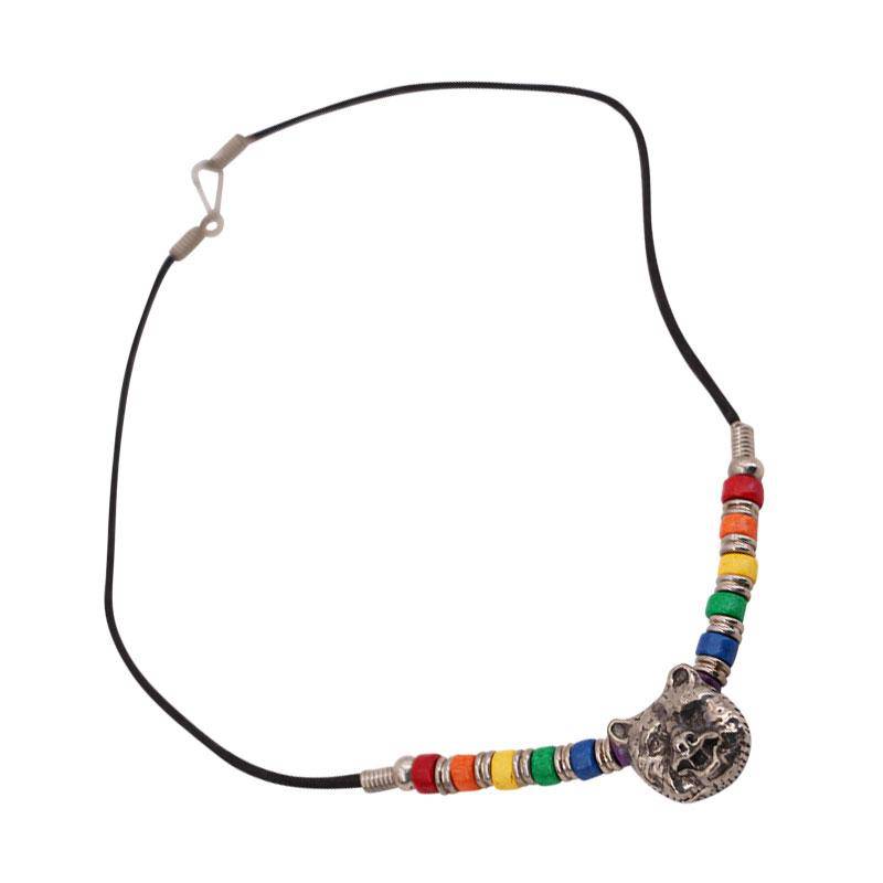 Bear Head Rainbow Necklace from PHS International