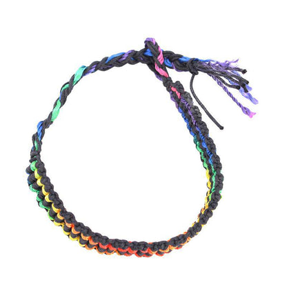 Black Friendship Bracelet | Monster Trendz | Coastal Gifts Inc