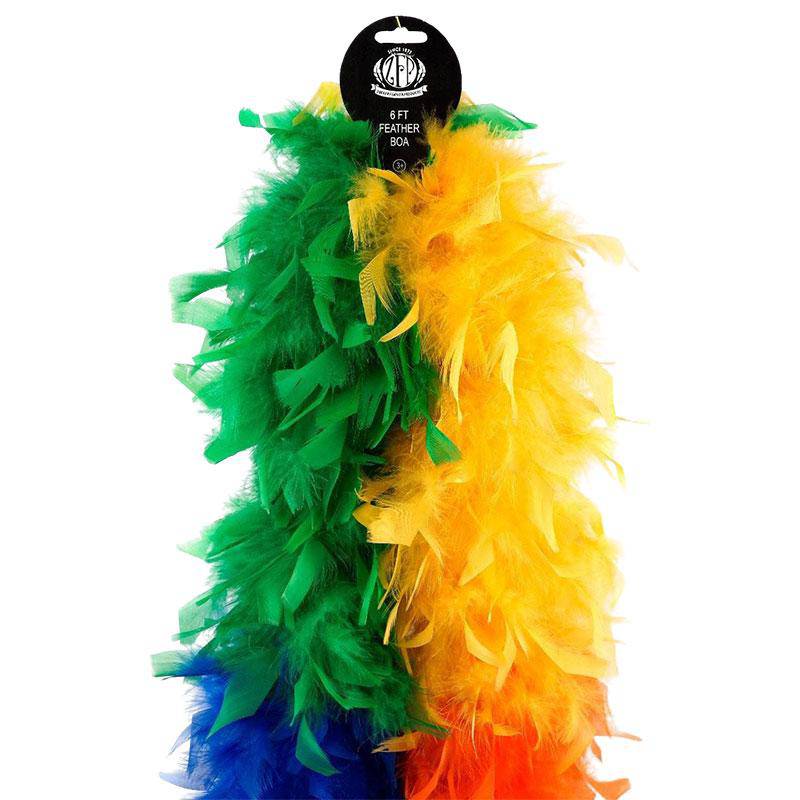 Chandelle Rainbow Feather Boa Sectional from Zucker Feather