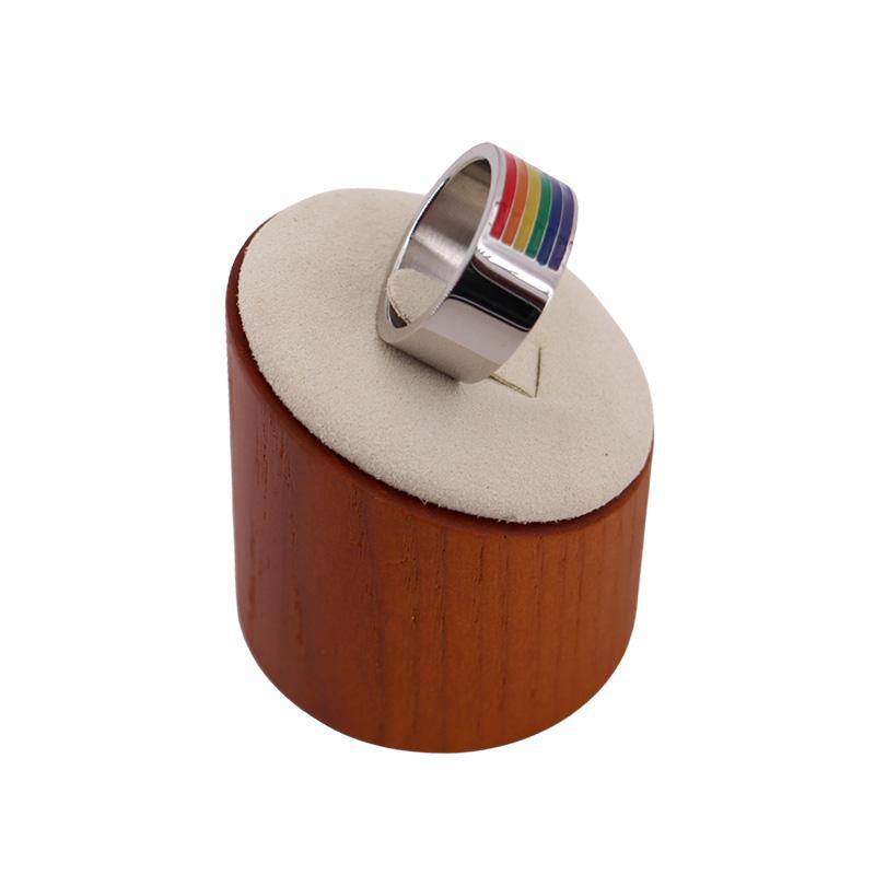 Channel Rainbow Ring | Monster Steel | Coastal Gifts Inc