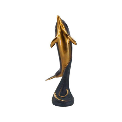 Dolphin Jumping Figurine | Globe Imports | Coastal Gifts Inc