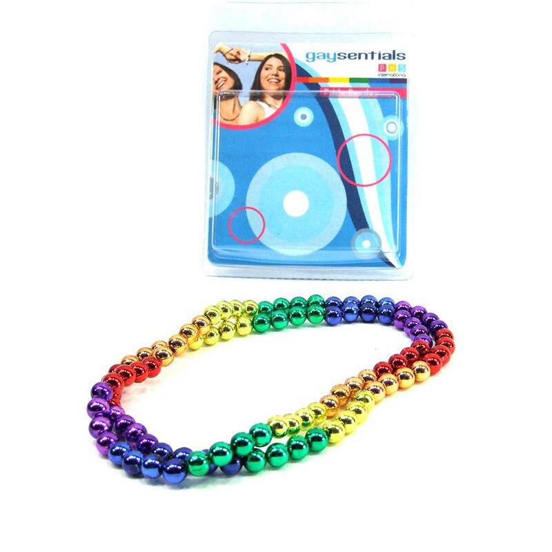 Gay Pride Rainbow Beads | Buy Necklaces from Gaysentials
