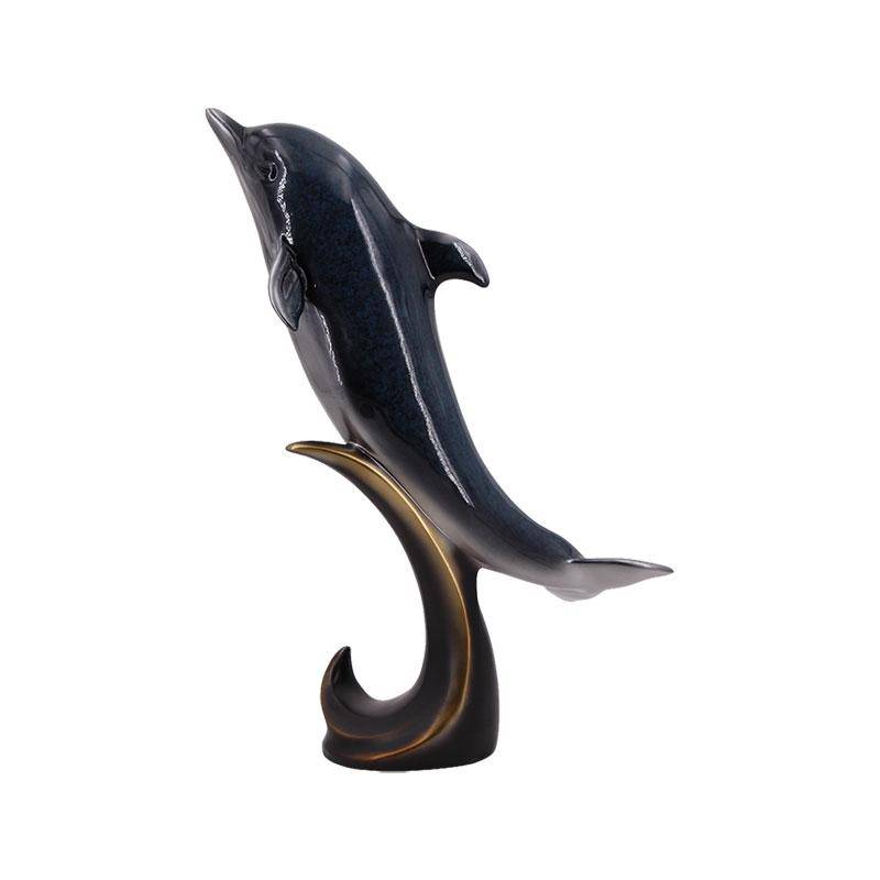 Jumping Dolphin Figurine from Globe Imports