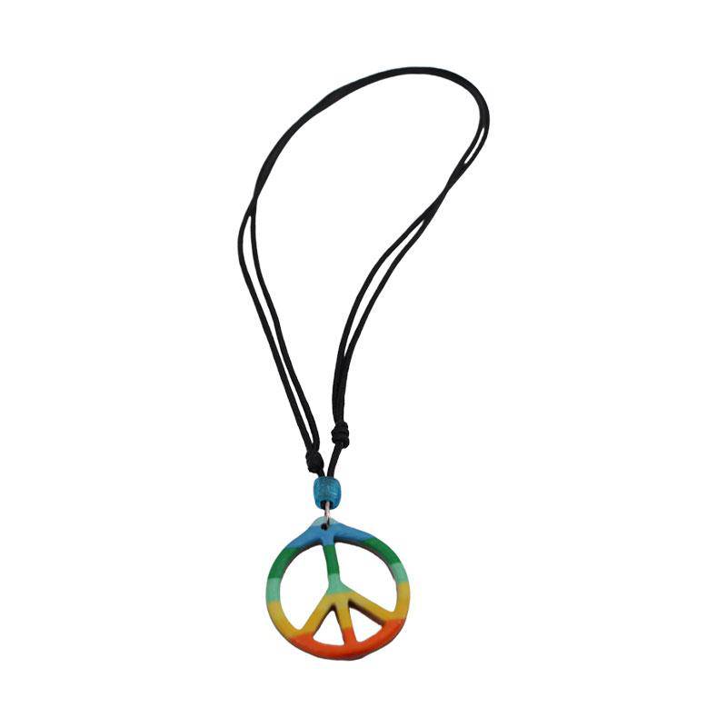 Peace Rainbow Necklace from Monster Trendz