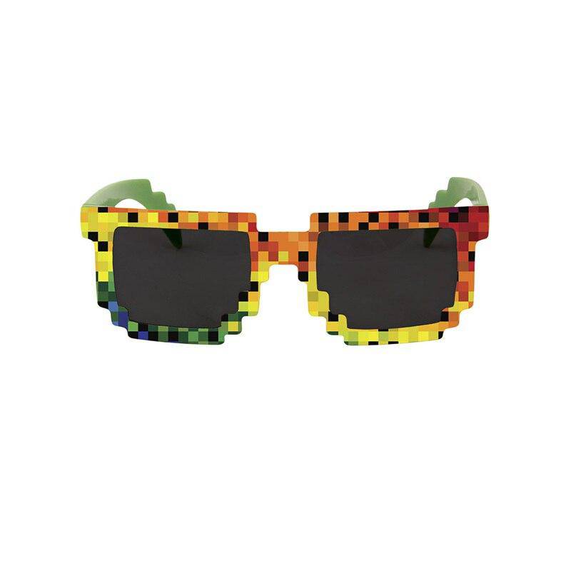 Pixel Rainbow Glasses from Elope