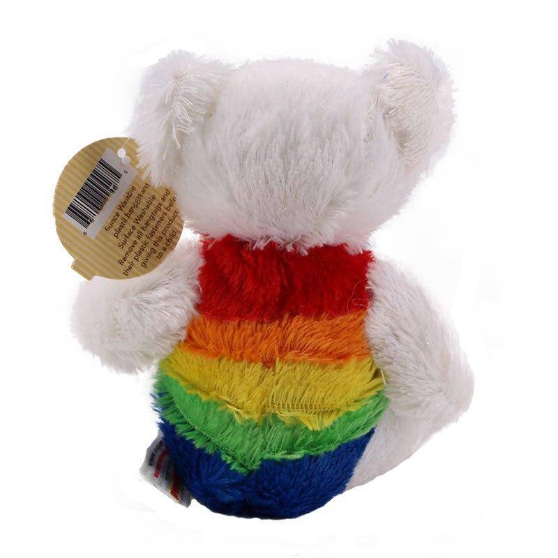 Rainbow Bear Teddy With a Name of Your Choice -  Ireland