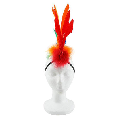 Quills Rainbow Feather Mohawk | Coastal Gifts Inc