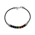 Rainbow Bead Ceramic Bracelet from Monster Trendz