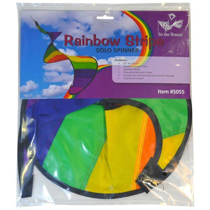 Rainbow Solo Spinner | In The Breeze | Coastal Gifts Inc