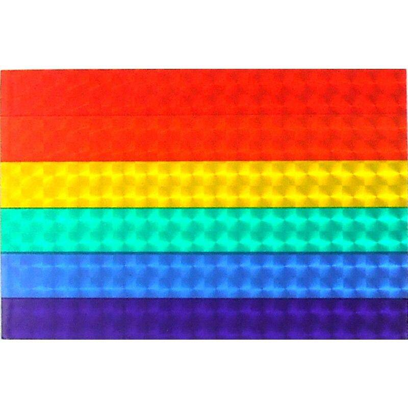 Reflective Rainbow Flag Flexible Magnet from PHS International
