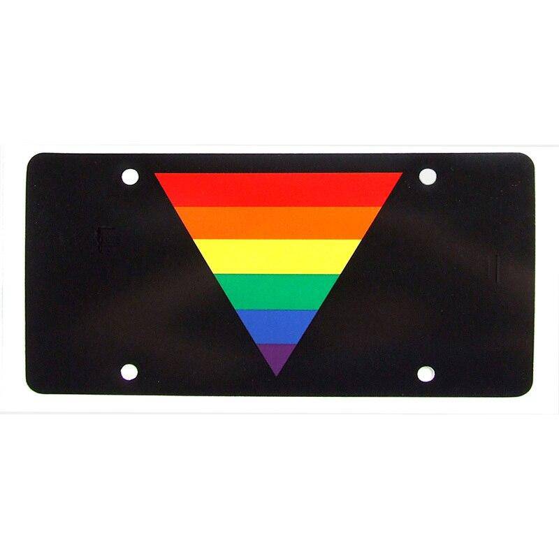 Triangle Rainbow Car Tag from PHS International