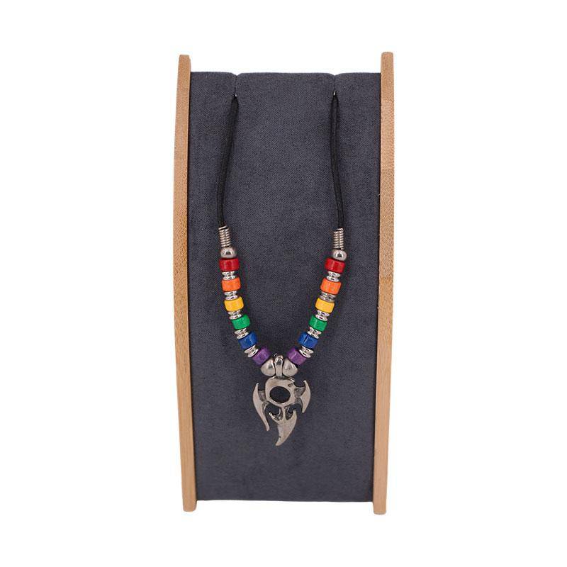 Tribal Ceramic Beads Necklace from PHS International