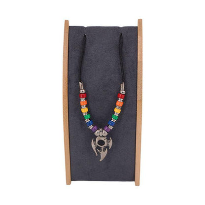 Tribal Ceramic Beads Necklace | PHS International | Coastal Gifts Inc